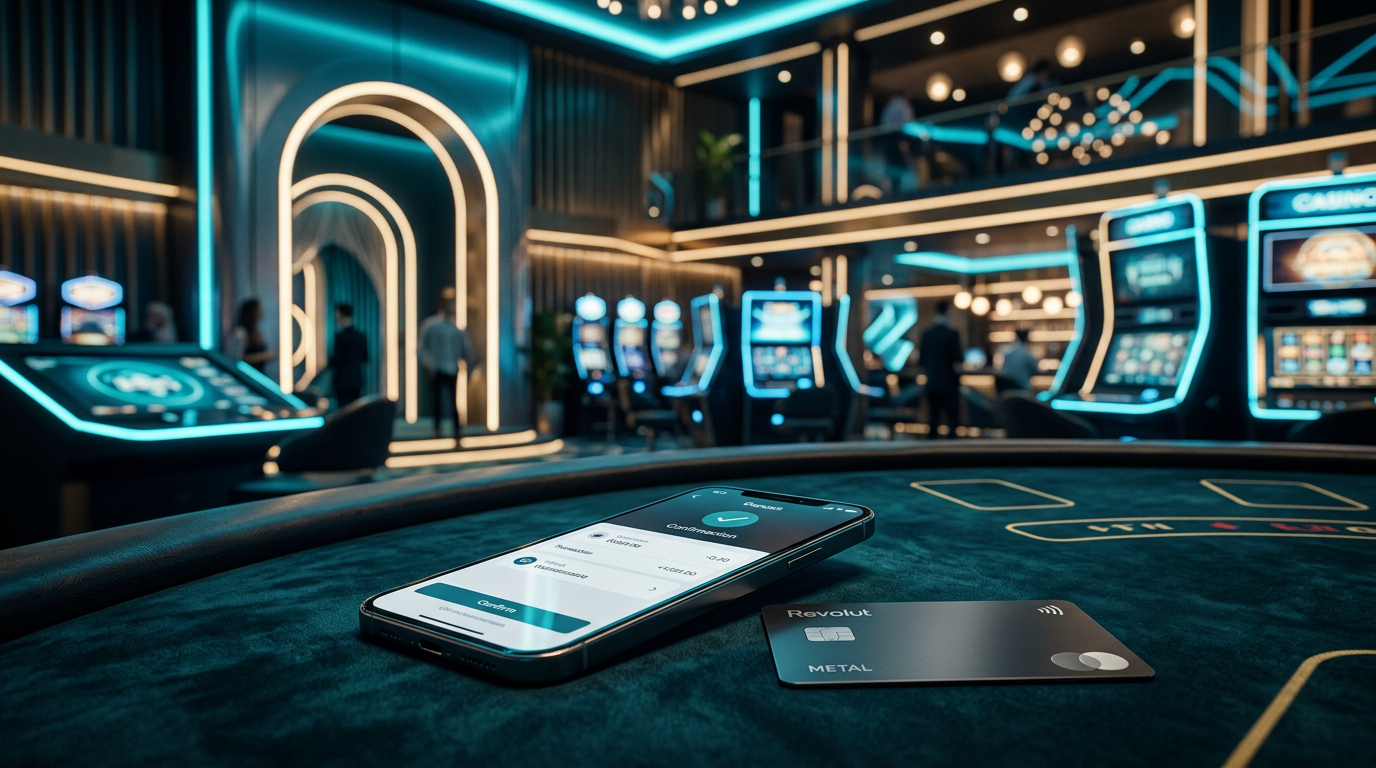 Revolut casino platba na smartphonu v moderním herním prostředí
