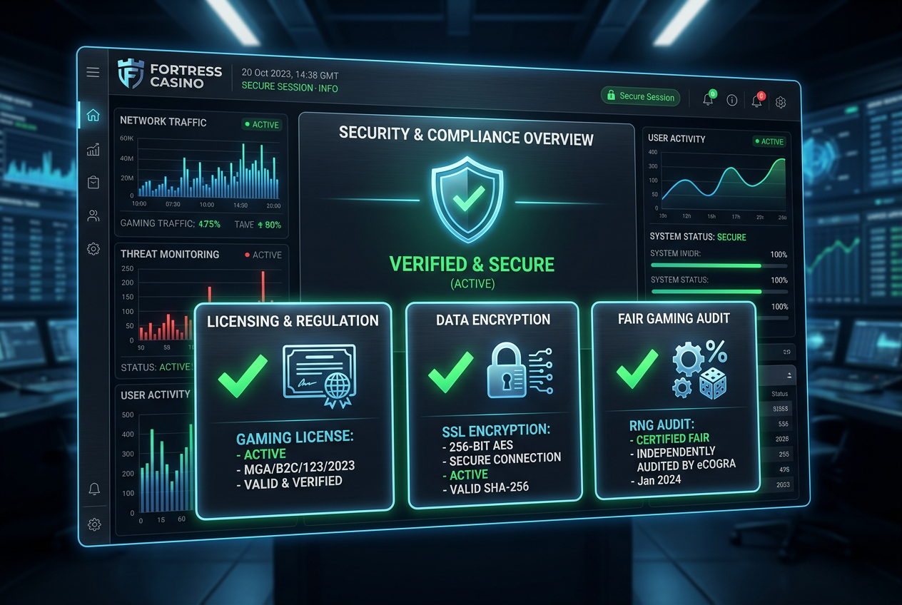 Bezpečnostní checklist pro výběr online kasina s licencí a SSL zabezpečením